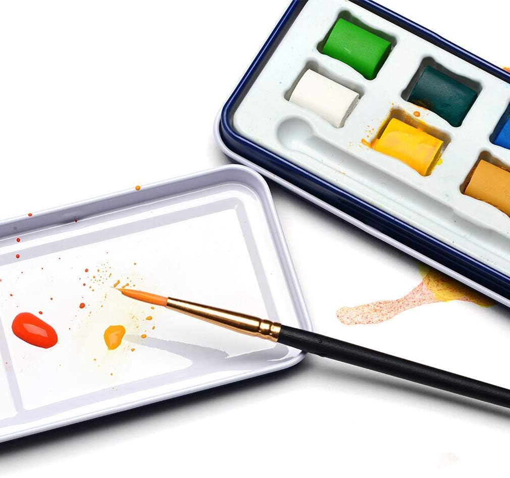 12-Color Solid Watercolor Paint Student/Adult Professional Painting Art Portable