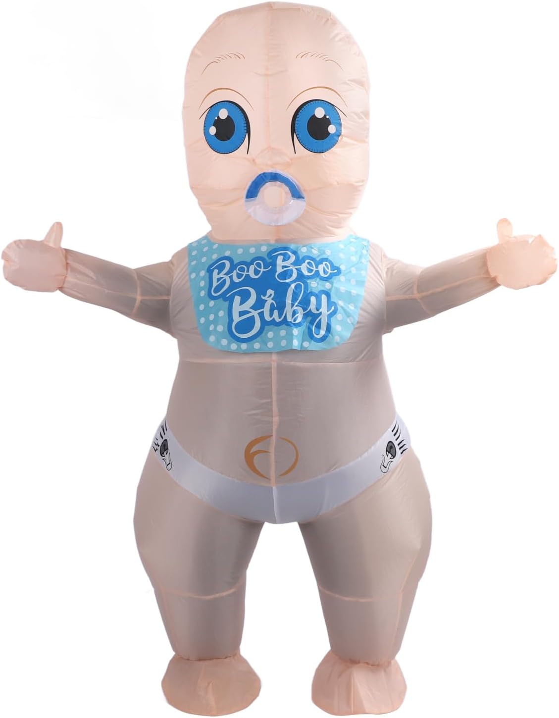 Inflatable Baby Costume Funny Lightweight Blow Up Adult Costume for Baby Shower Party Holiday Cosplay
