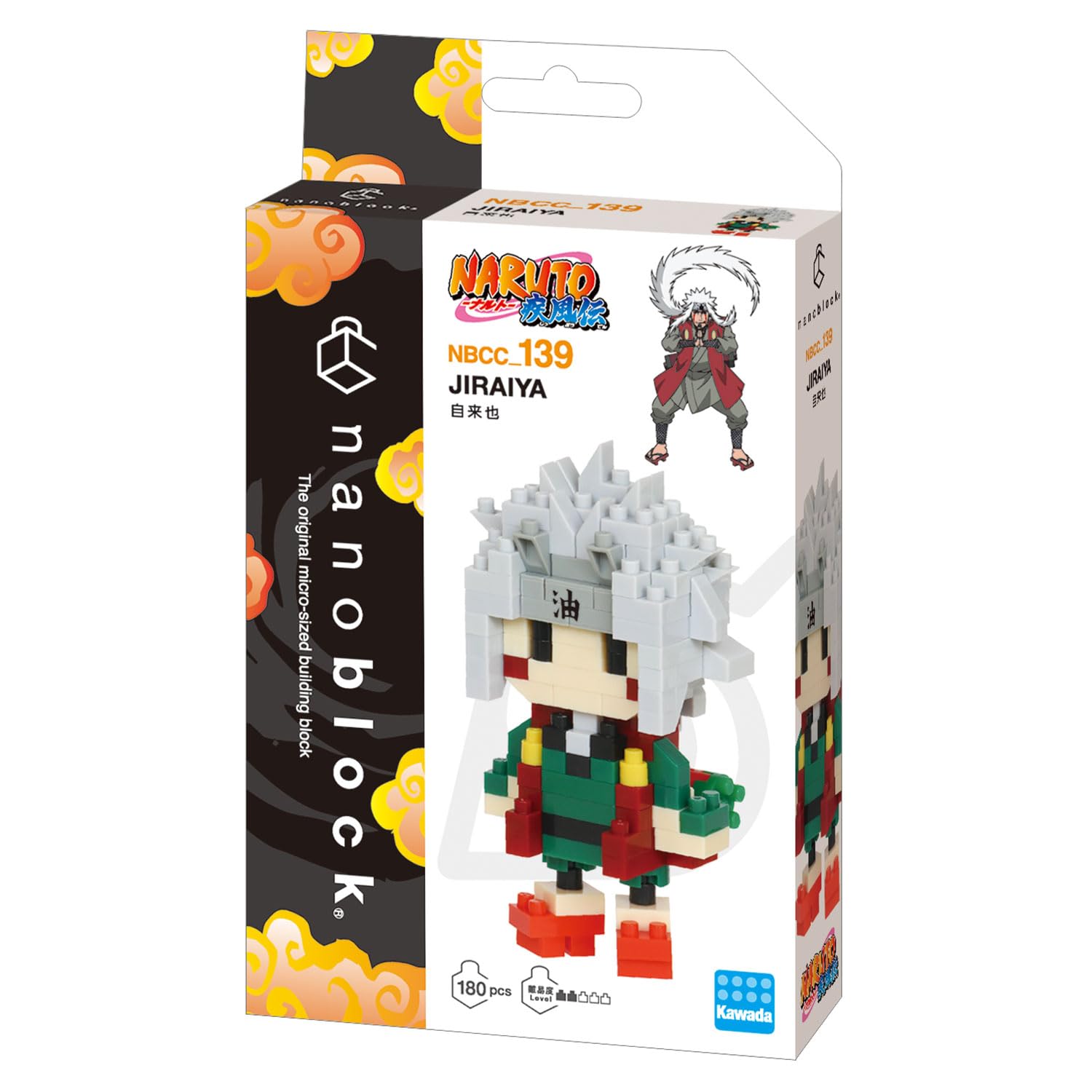 Amazon.com: nanoblock - Naruto Shippuden - Jiraiya, nanoblock