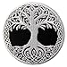 Patch brodé en forme de Yggdrasil, l'Arbre de Vie en Norse, à coudre ou à coller avec fer à repasser