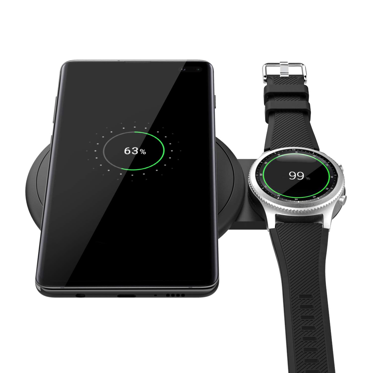 MoKo Wireless Charger, Qi-Certified 