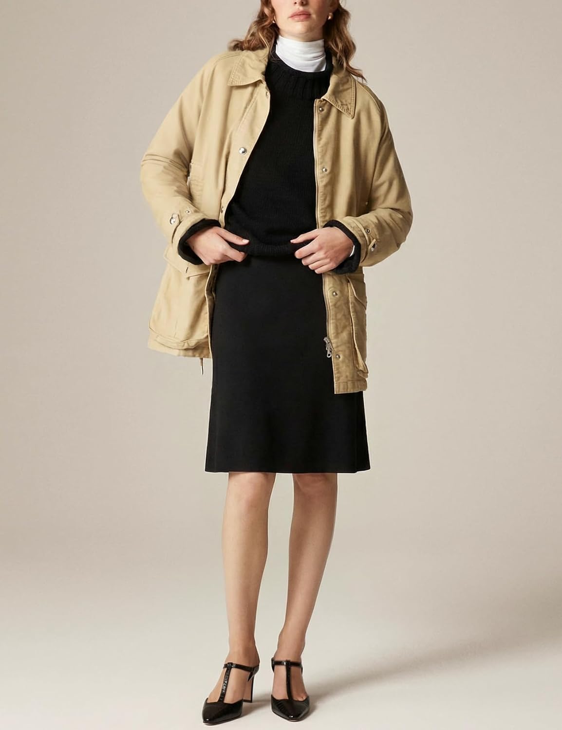 Wyeysyt Women's Oversized Rollneck Sweater Chunky Cable Knit Soft Pullover Sweater Fall Winter Casual Knitwear - Image 4