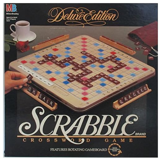 Deluxe Turntable Scrabble "1989 Edition"