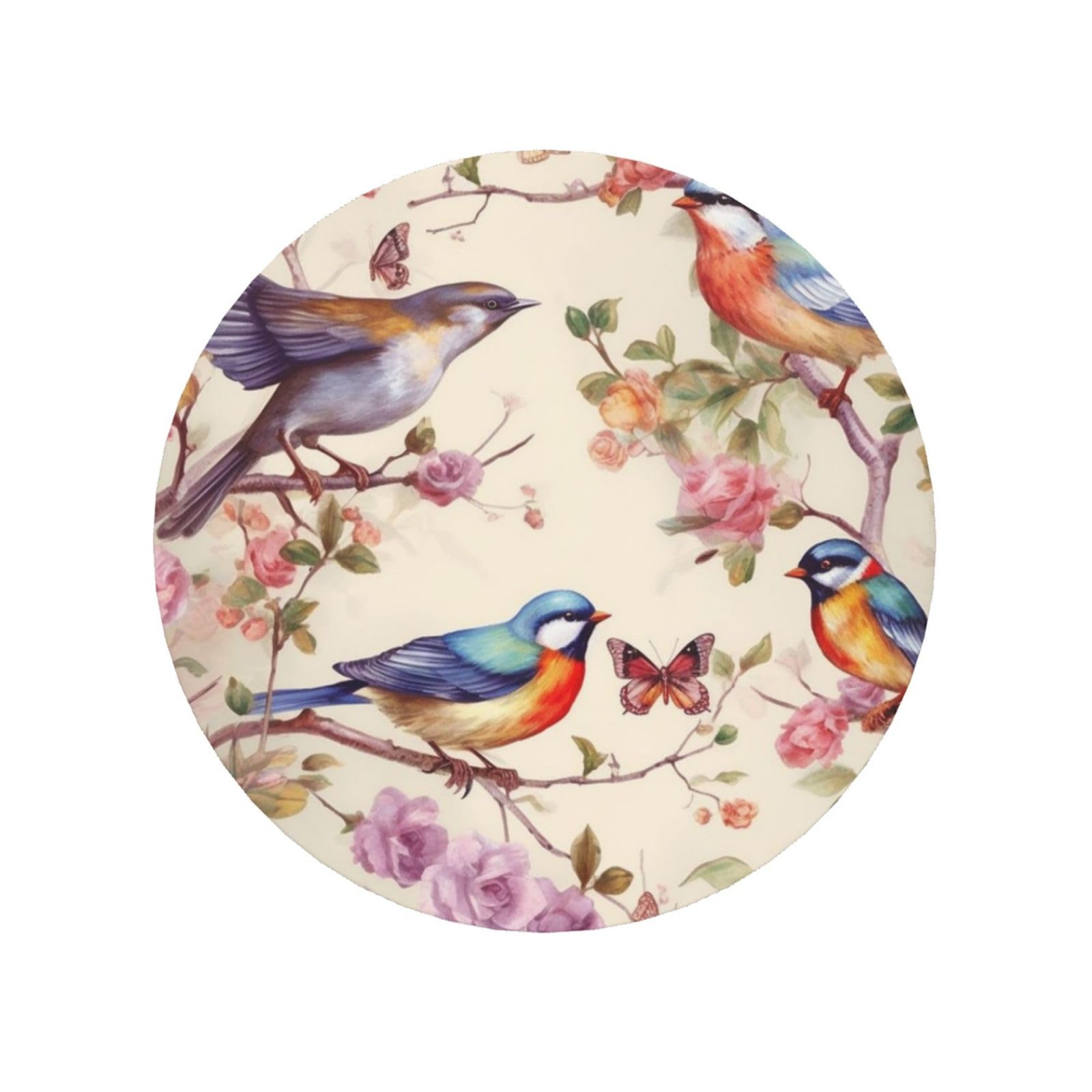Birds on Branches and Butterflies Fridge Magnets Small Strong Refrigerator Magnets Cute Decorative Magnets Fridge Sticker Office Magnets for Fridge, Whiteboard, Kitchen Accessories