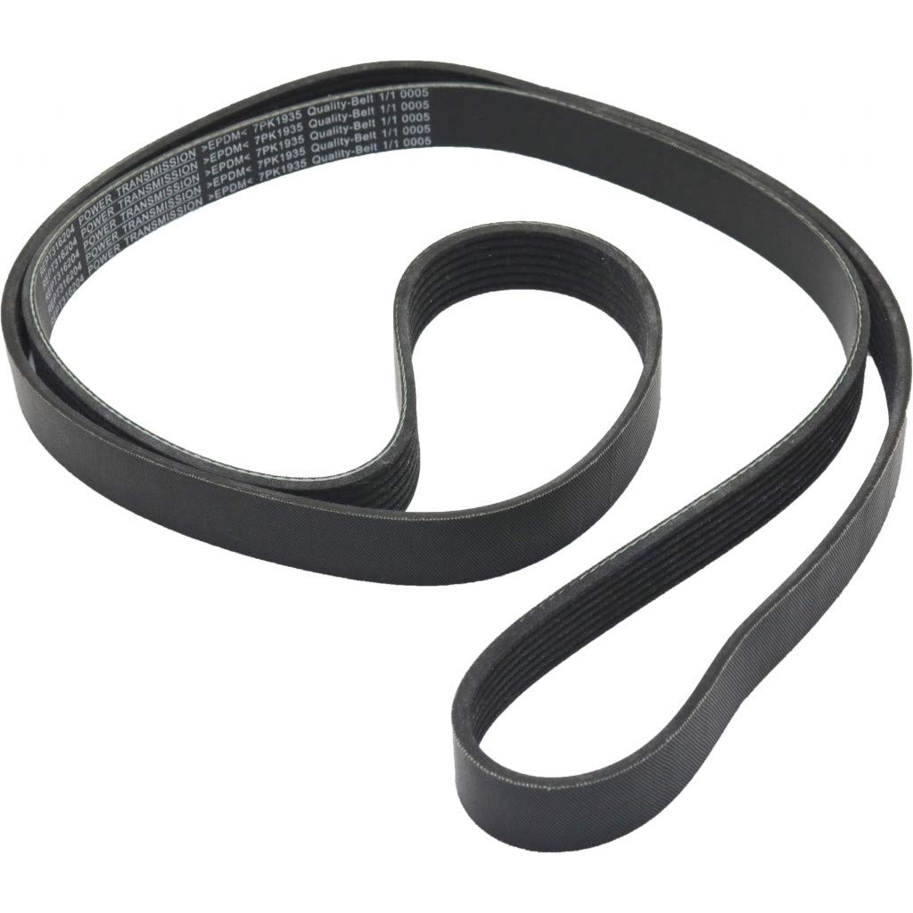 for Scion tC Drive Belt 2005 2006 | Main Drive | Ribbed | Length: 76.25 in. | 7 Rib Count | Serpentine Belt