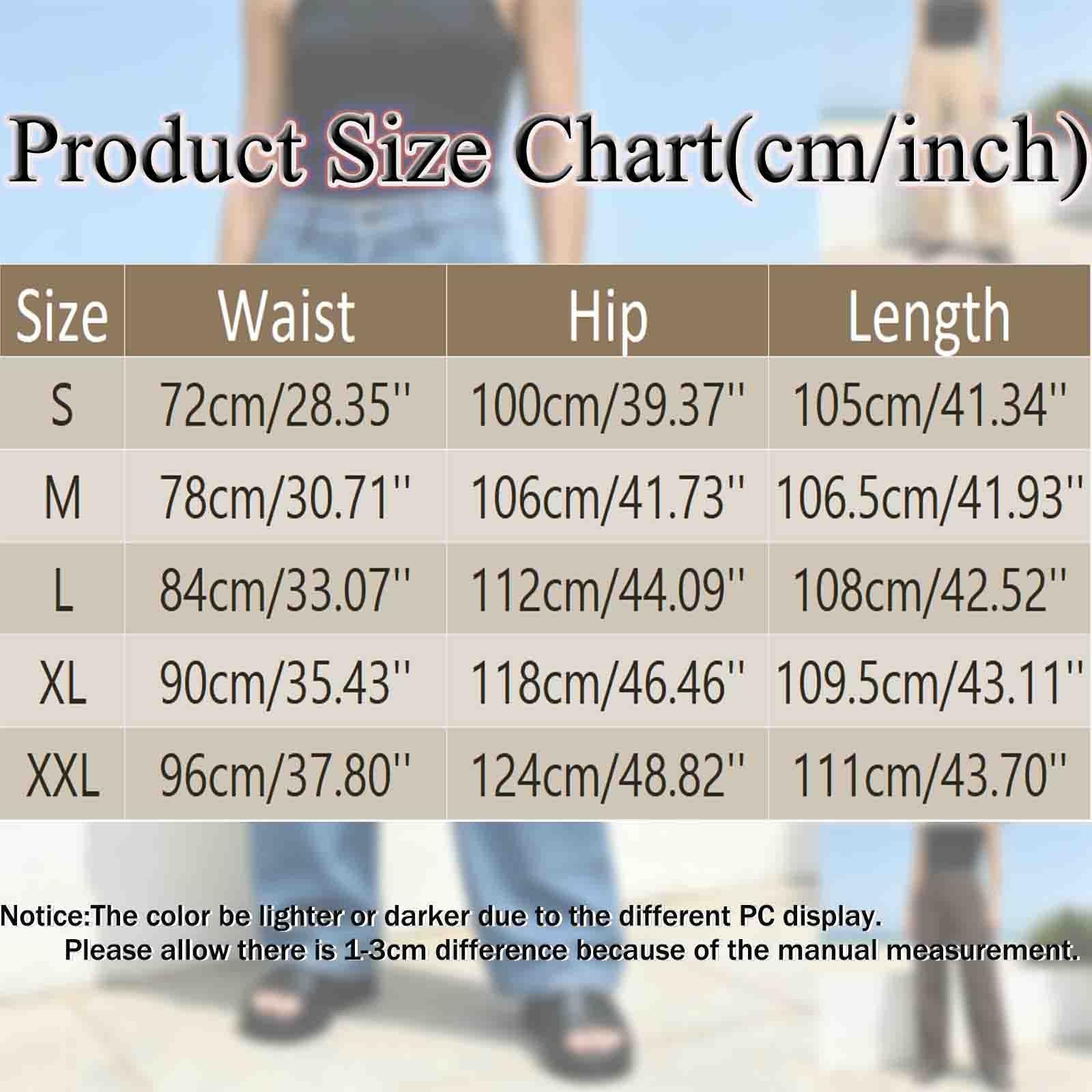 Jean baggy pour femme - Pantalon cargo en denim avec poches - Pantalon de travail - Coupe ajustée - Y2K - Pantalon de randonnée - Pantalon de loisirs - Pantalon d'extérieur - Pantalon de