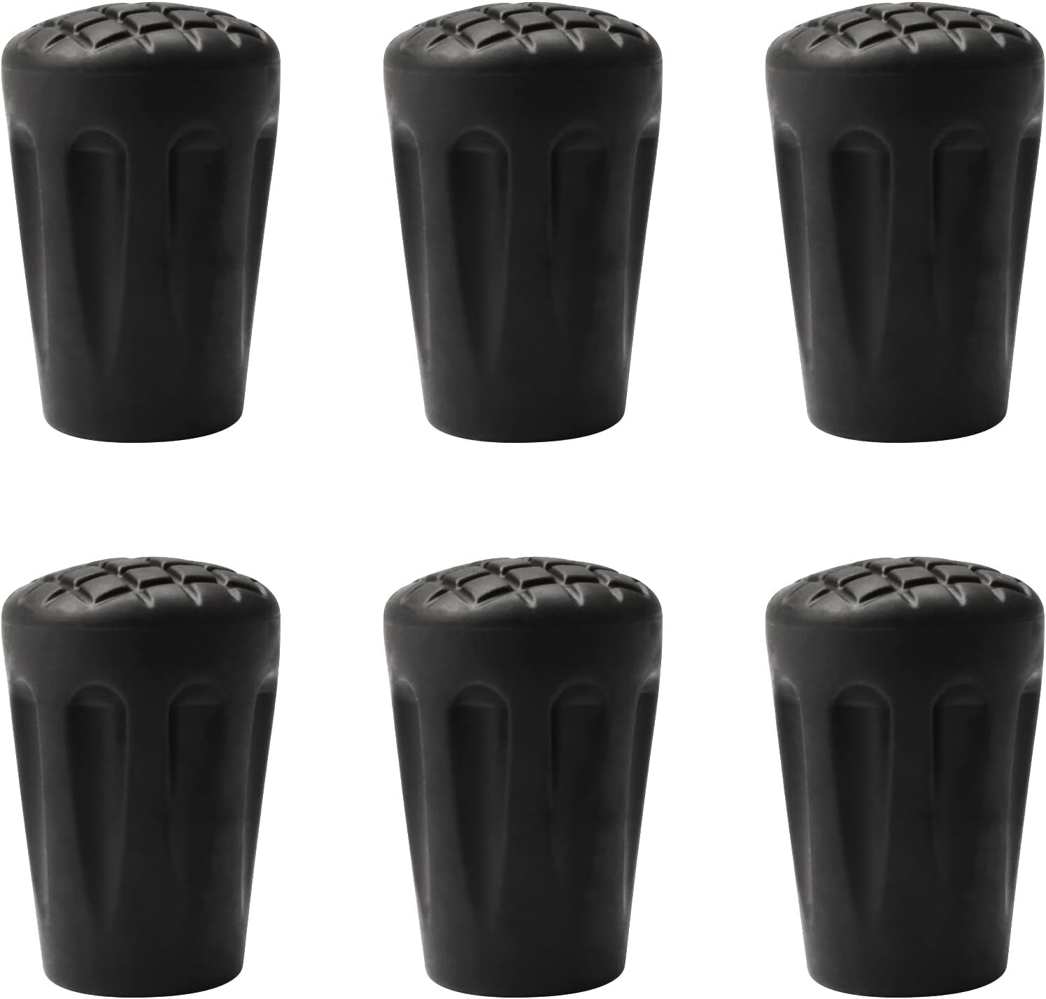 Yonburd 6Pcs Hiking Pole Tips Hiking Cane Trekking Pole