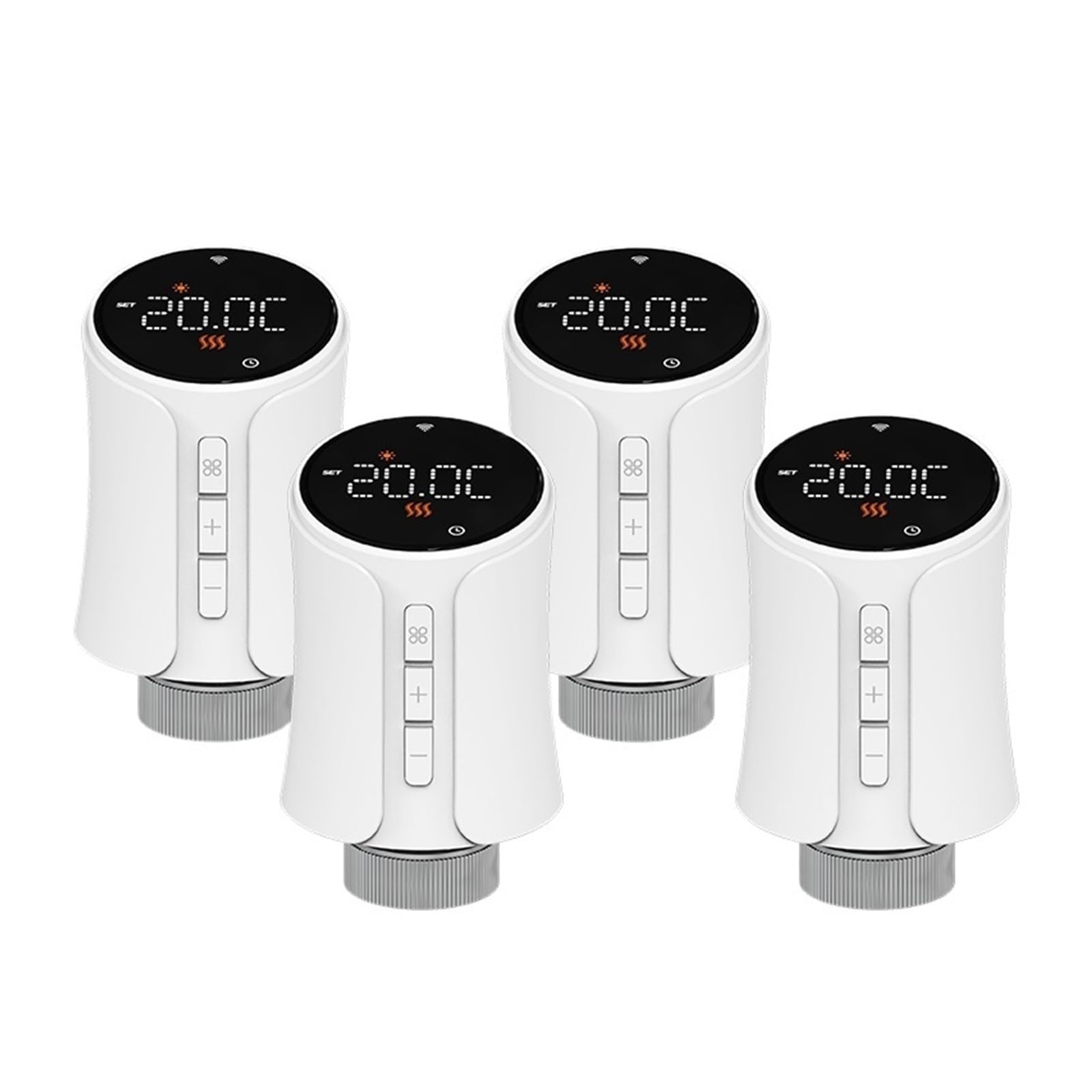Siłownik Głowicy Zaworu Termostatycznego TRV Wifi Termostatyczny Zawór Grzejnikowy Regulator Temperatury Informacja O ZgodnośCi(TRV706Z 4PCS)
