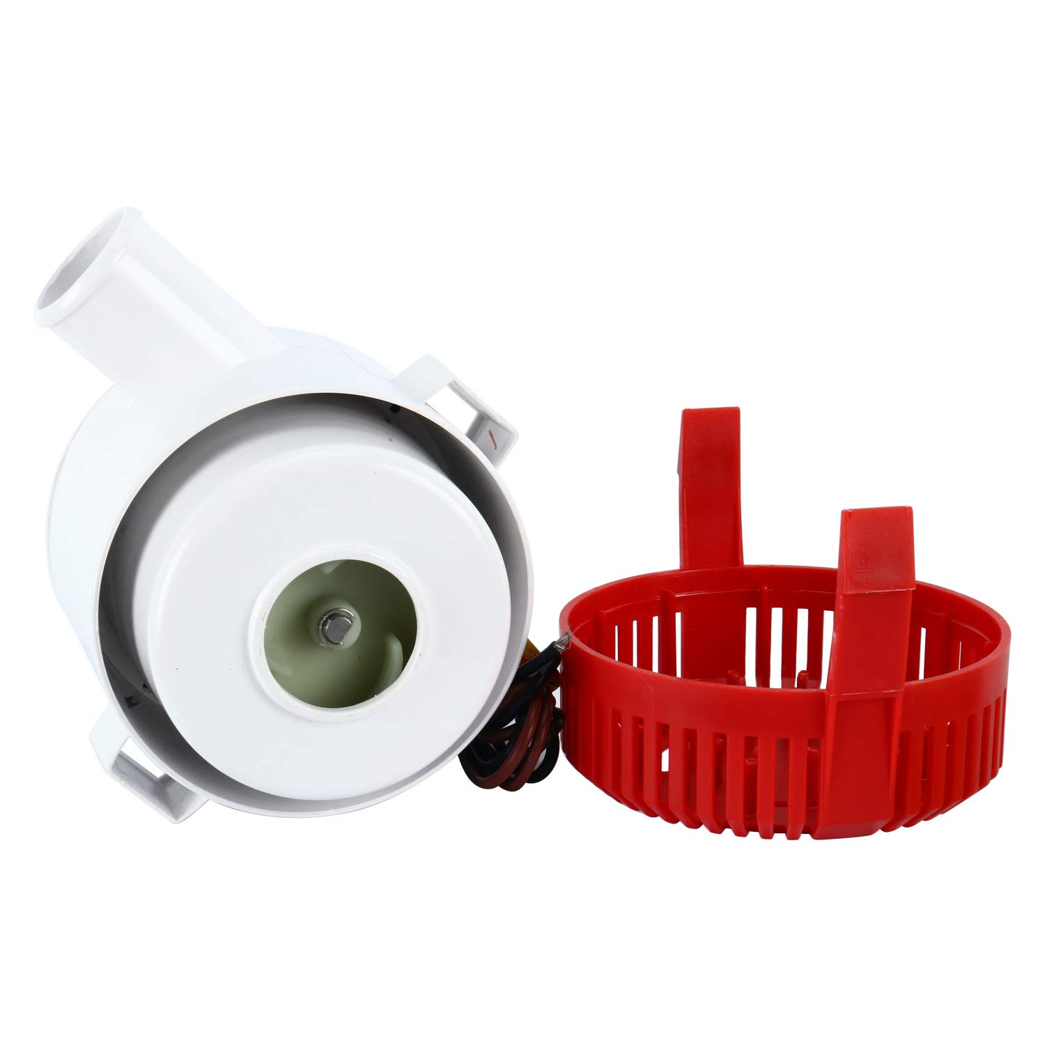 Amarine-made Bomba de achique electrónica, 3700 GPH, 12 V, para fontanería, Barcos, etc.