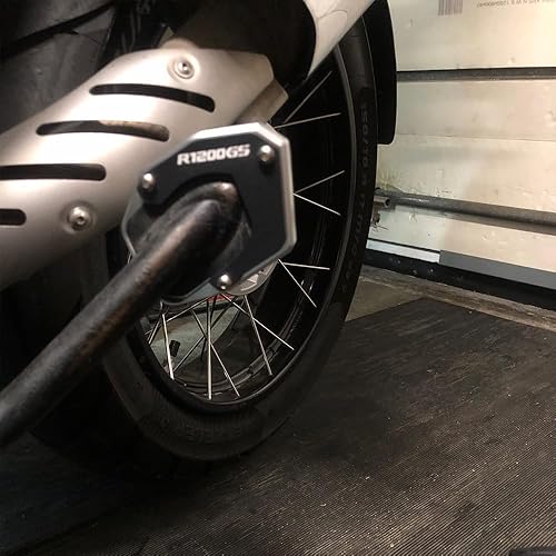 B0CJ4NFV7N_image_2 TEMKIN W for BMW R 1200 Gs 2007-2012 R 1200 Adv 2008-2010 2011 2012 R1200gs Motorcycle CNC Aluminum Side Stand Enlarged Standard Parts Y (Size  Red)