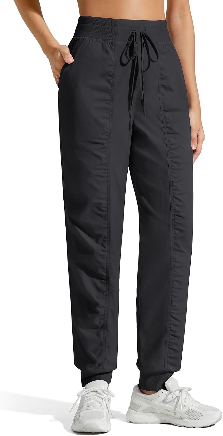 G4Free Breezeline Women’s Joggers with Pockets Drawstring Sweatpants Jogging Workout Casual Pants