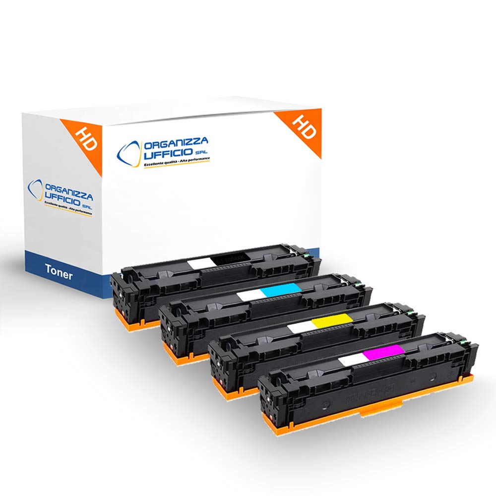 046 046H KIT 4 Toner Compatibili 6.300 Cad. per Canon i-SENSYS LBP653CDW LBP654CDW LBP654CX MF731CDW MF732CDW MF734CDW MF735CX MF735CDW