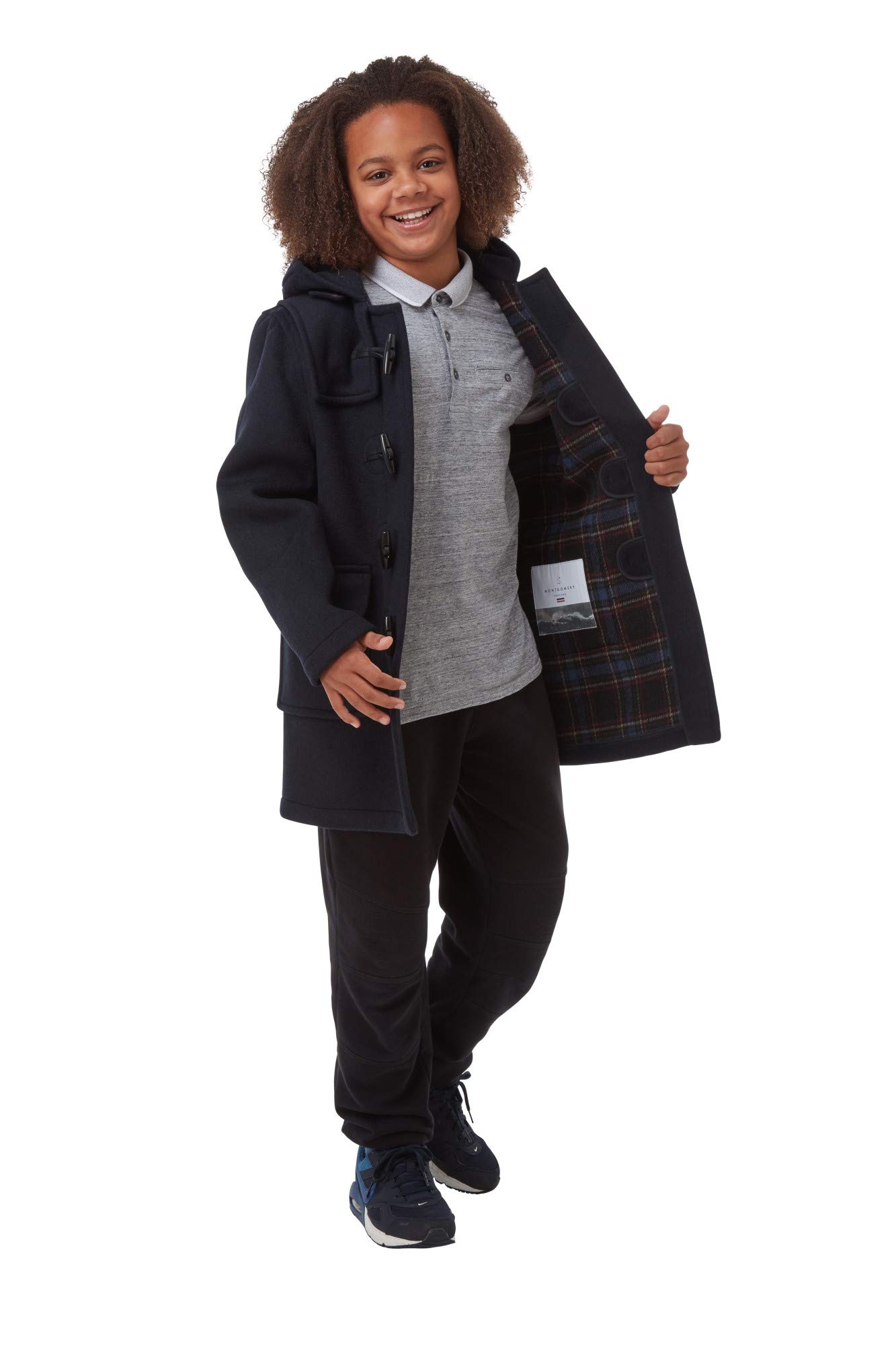 Montgomery Original Kids Classic Duffle Coat (Toggle Coat)