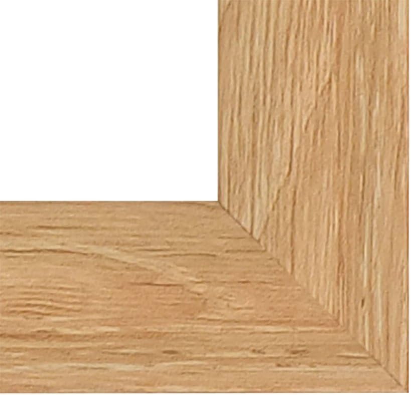 Inov8 British Made Picture / Photo Frame to fit 9"x6" (22.86cm x 15.24cm) with Lime Oak Wood Effect Frame - Image 4