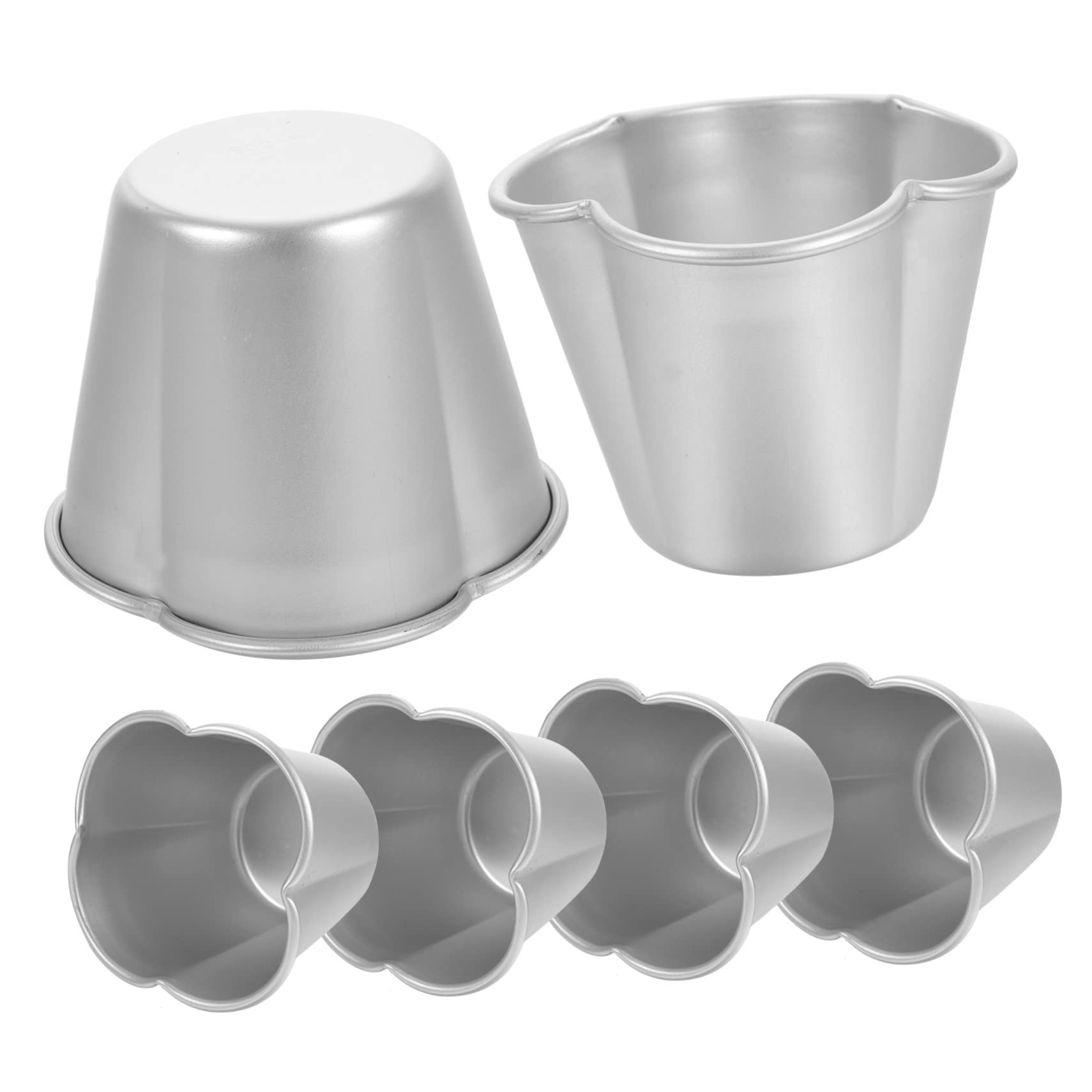 TOPBATHY 18piezas Moldes Para Pudding y Muffin Antiadherentes Para Repostería Casa Moldes De Tartas y Pasteles