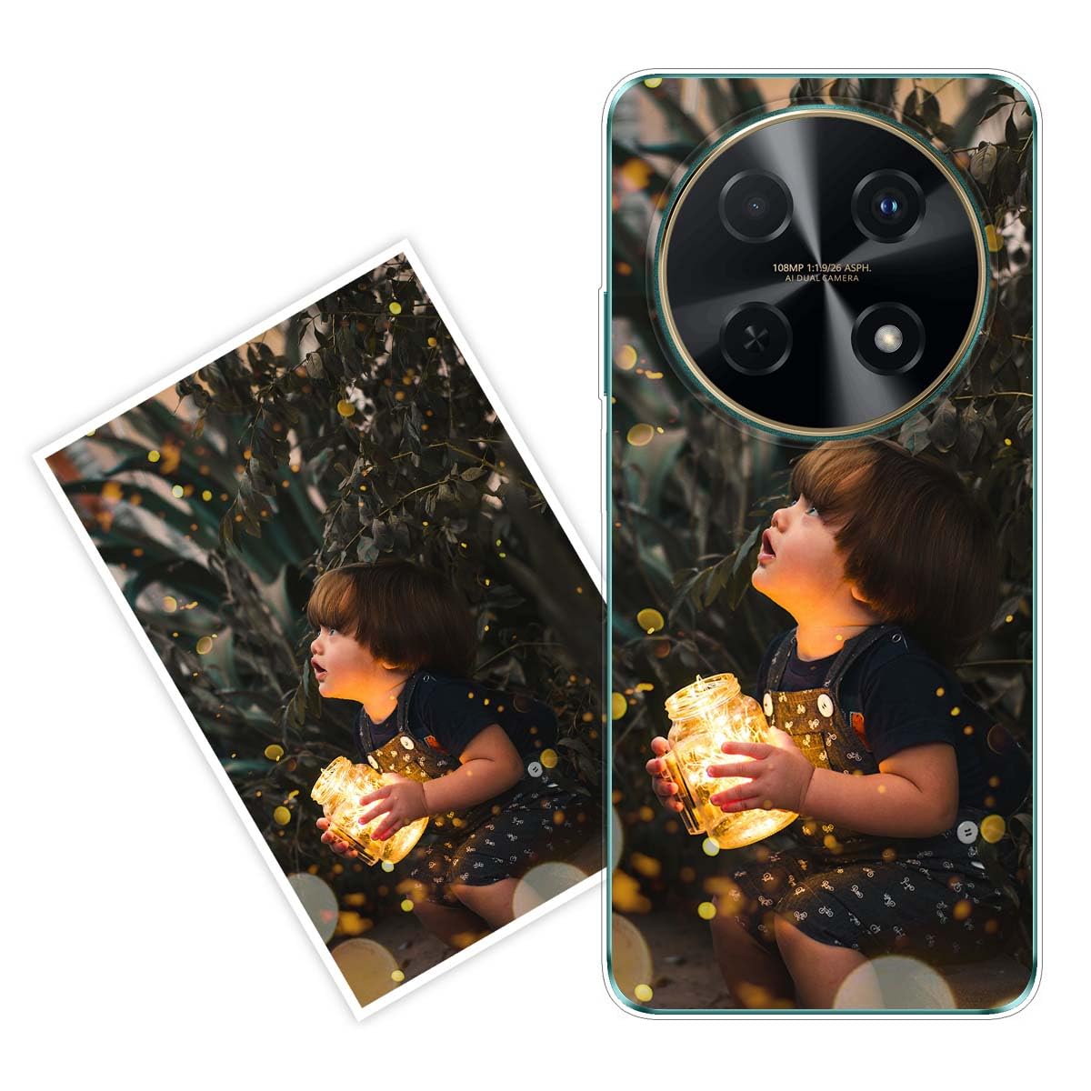 Cover Personalizzate Per Honor 200 Personalizzabile Con Foto E Testo