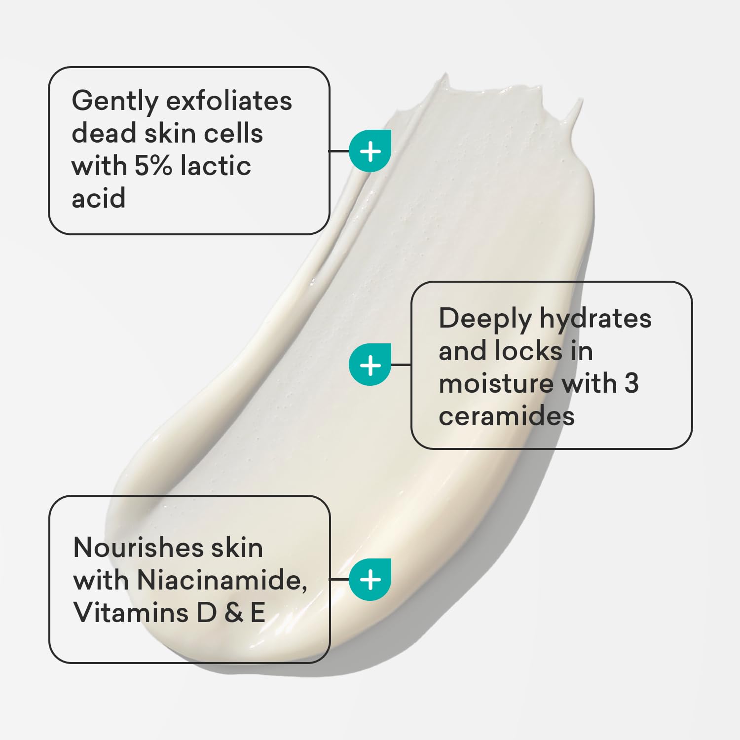 AmLactin Daily Nourish - Therapeutic Face and Body Lotion for Dry Skin - No-Scrub Exfoliator and Moisturizer with 5% Lactic Acid AHA, Safe for Sensitive Skin, 7.9 oz (Packaging May Vary) - Image 4