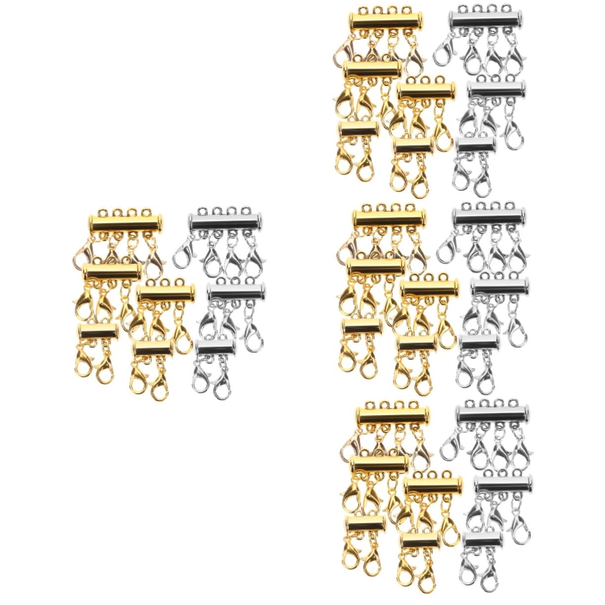 Fermoirs pour colliers empilables et connecteurs pour bracelets Gadpiparty