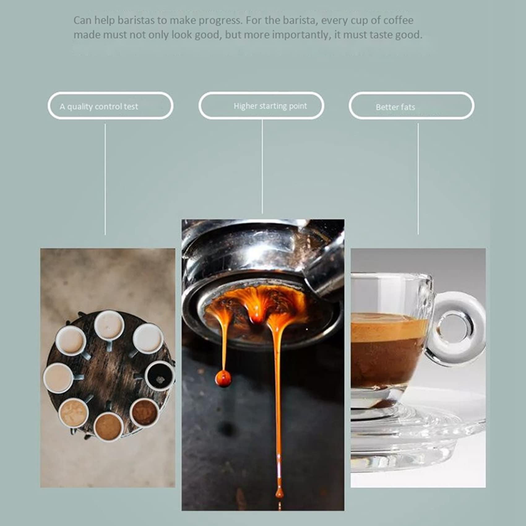 3 supporti per filtro da caffè fondo per EC200 / EC221 / EC0310, 51 mm, accessori per il caffè