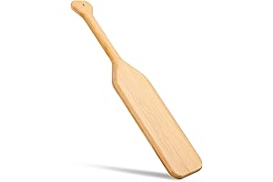 Pllieay 15 Inch Premium Leather Paddles for Spanking