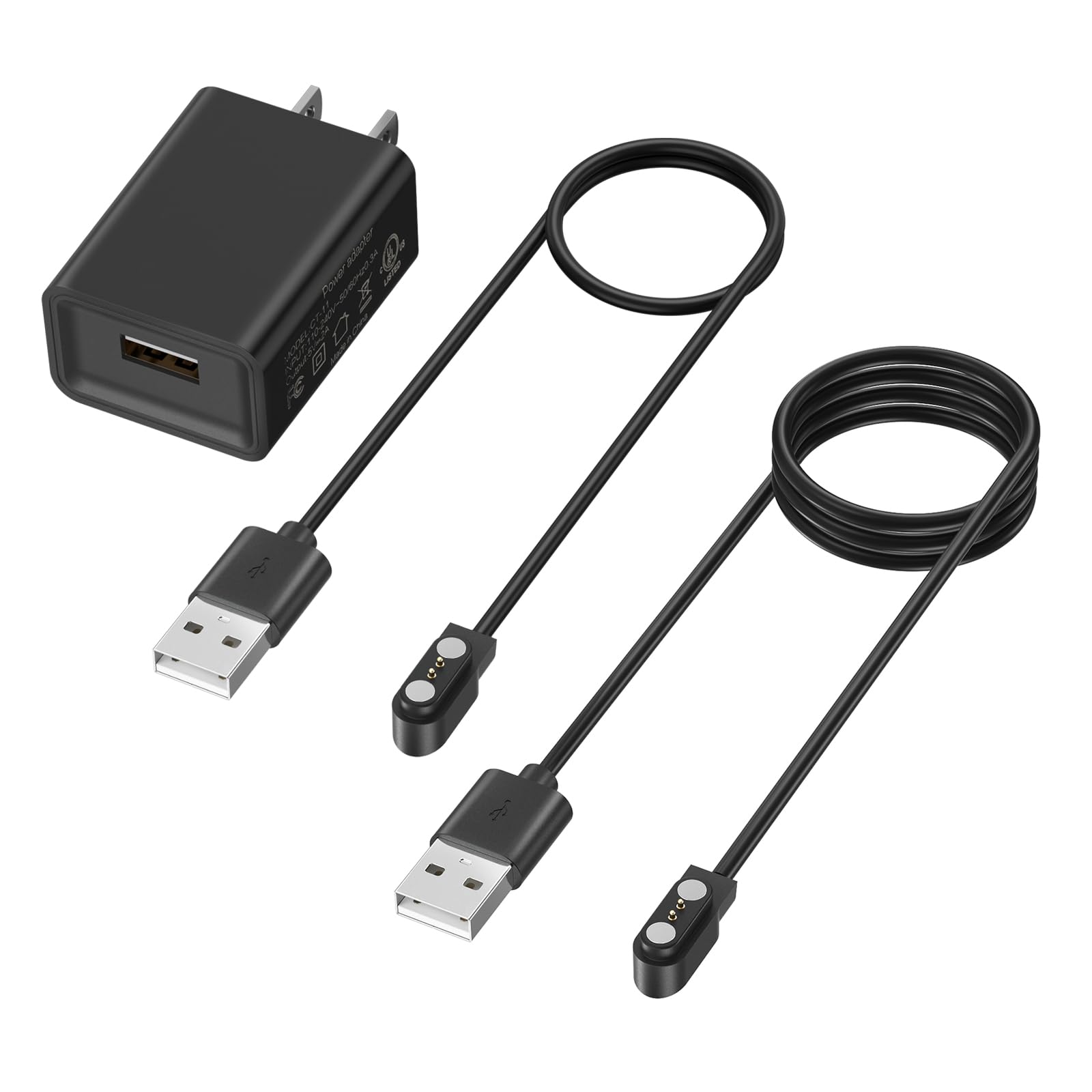 Oumida VeryFit Smart Watch Charger for IDW16 IDW19 IDW25 IDW26 ID208 Plus More USB A Magnetic Charger Cable