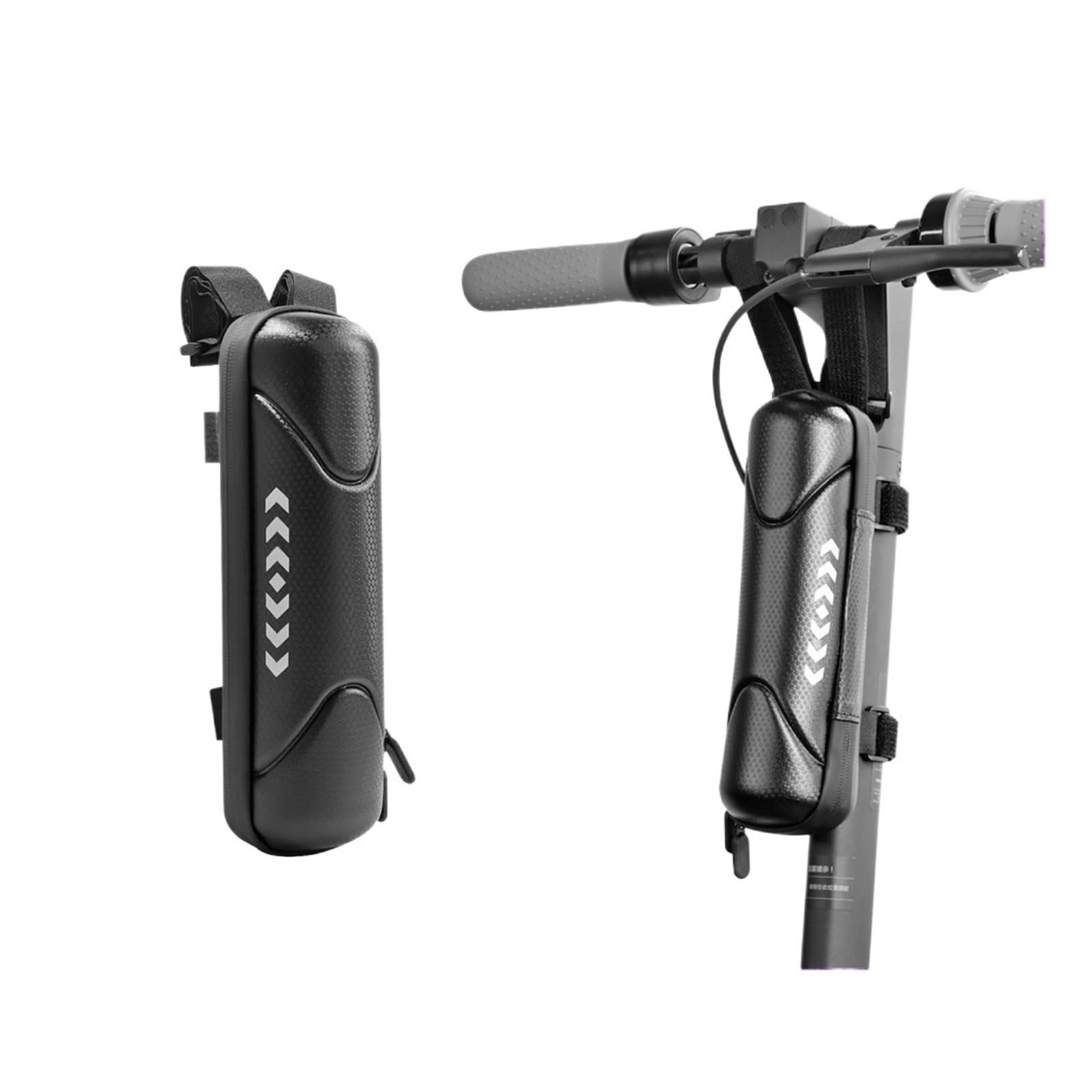 Aufbewahrungstasche for Elektroroller, Fahrrad vorne, Fahrrad-Hartschale, wasserdicht, integrierte Netztasche, kompatibel mit Xiaomi M365 Ninebot Max G30 Tasche