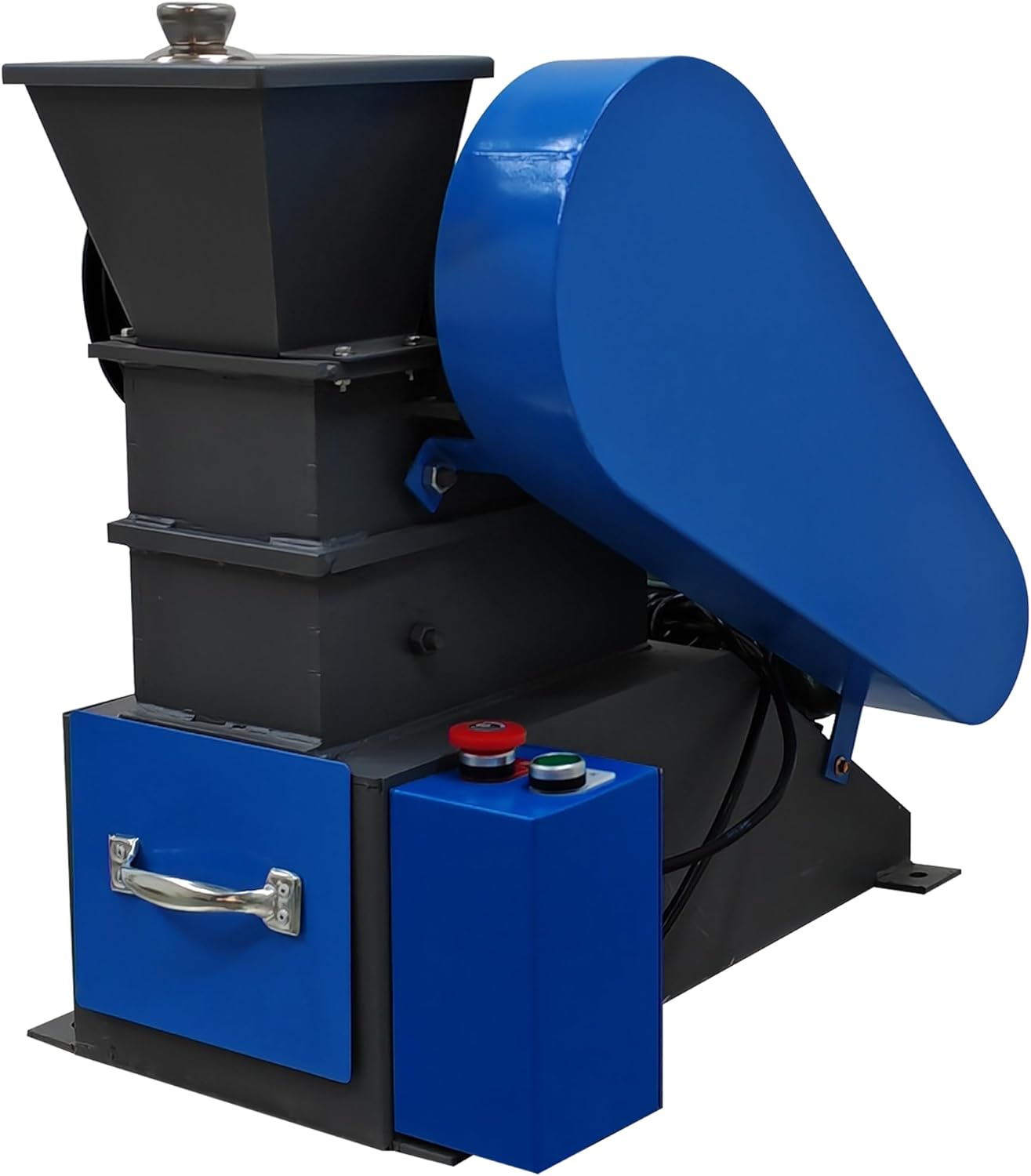 Jaw Crusher Mini Jaw Crushing Machine Rock Stone Milling Crush Machine Electric Shatter Machine with Drawer Type Outlet 220V 2.2KW