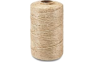 328Ft Jute Twine Cord String for Craft Plant Garden Handmade Christmas Decoration Packing Home Decor