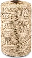 Vista 6 de SMART&CASUAL 3600 pies de cuerda de yute natural delgada de cáñamo para manualidades, jardín, regalos, Navidad, artesanías, decoración hecha a mano