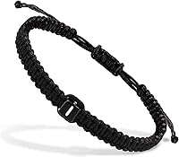 Vista 12 de Pulseras con Iniciales para Mujeres Adolescentes Niñas Hechas a Mano Pulsera Trenzada de Cuerda para Hombres Joyería Regalos de Cumpleaños