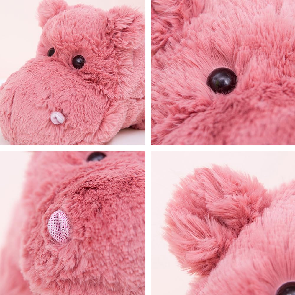 Amazon.co.jp: Ololele カバ ぬいぐるみ 23.6インチ ピンク カバ