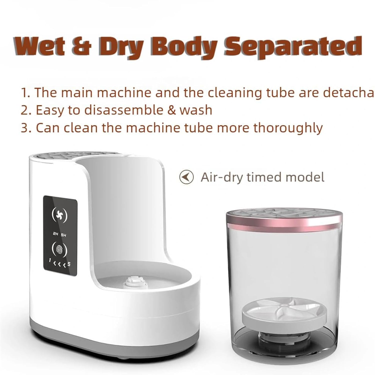 Makeup Brush Cleaner, 3 in 1 Makeup Brush Cleaner with 13 Luxury Brushs Set, Portable & Electric Automatic Deep Cleaning (1Pcs +13 Brush Set)