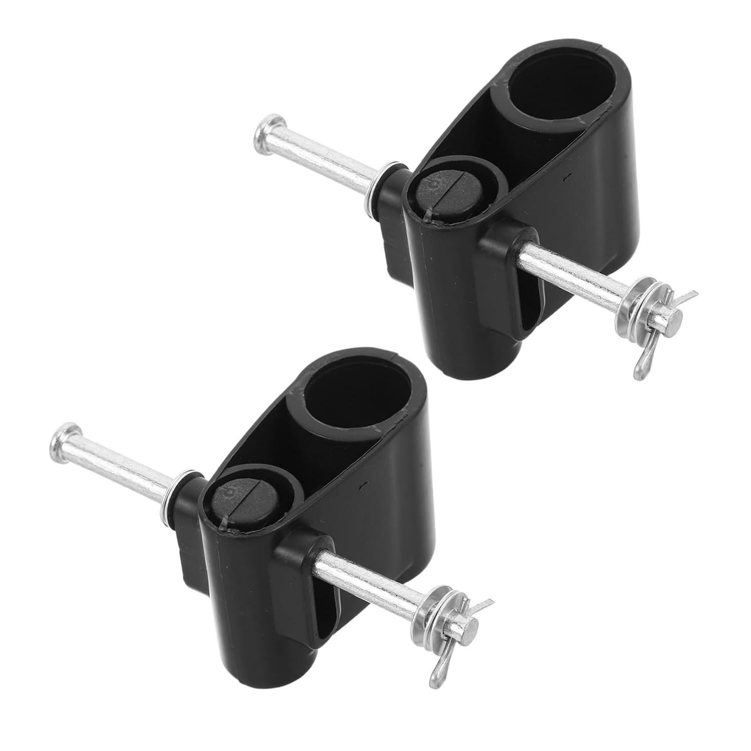 BESPORTBLE Stroller Wheel Coupler Connector for Pushchair Repair Heavy Duty Stroller Wheel Adapter with 2pcs Large Hole Axle Fitting
