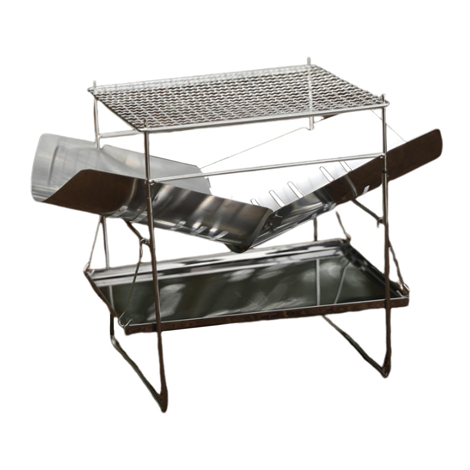 Poêle à bois de pique-nique pliable pour vos barbecues en plein air