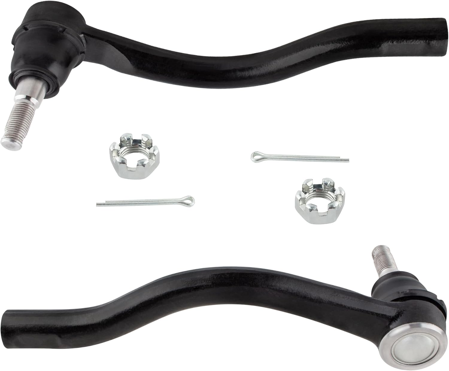 ES800357 ES800358 Front Outer Tie Rod Ends Driver & Passenger Side for Nissan Maxima 2009-2018 Altima 2007-2015 Murano FWD 2009-2012