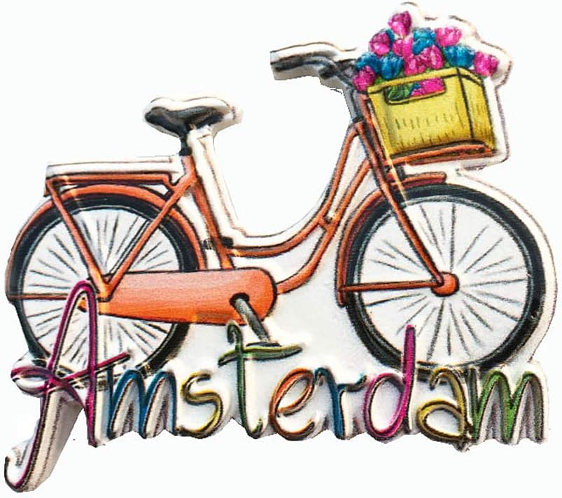 Amsterdam Holland 3D Fridge Magnet Travel Souvenir Gift Collection Home Kitchen Decoration Magnetic Sticker Netherlands Refrigerator Magnet