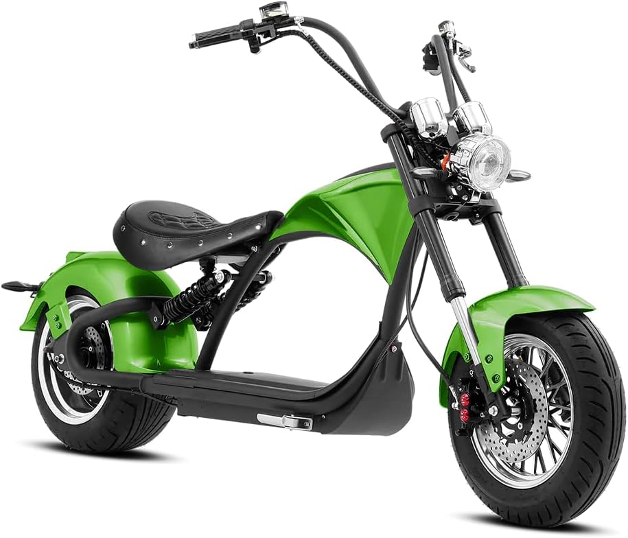 eAhora M1P 2000W Electric Motorcycle for Adults,37MPH 60V 30Ah Large Battery 40 Miles Range,Dual Hydraulic Brakes Full Suspension,Street Legal Electric Motorcycle for Commuting
