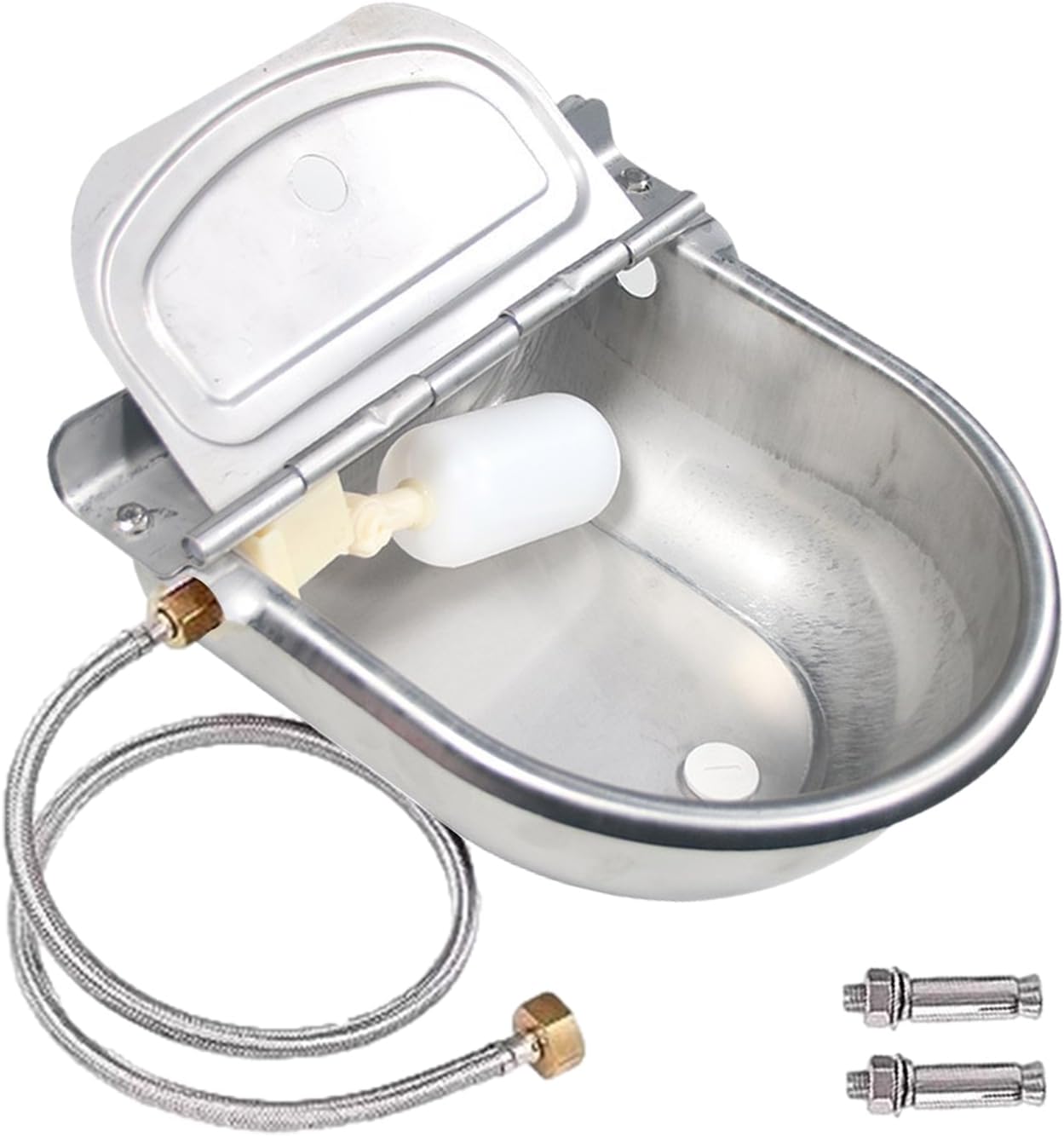 Livestock Water Trough, Adjustable Horse Trough, Stainless