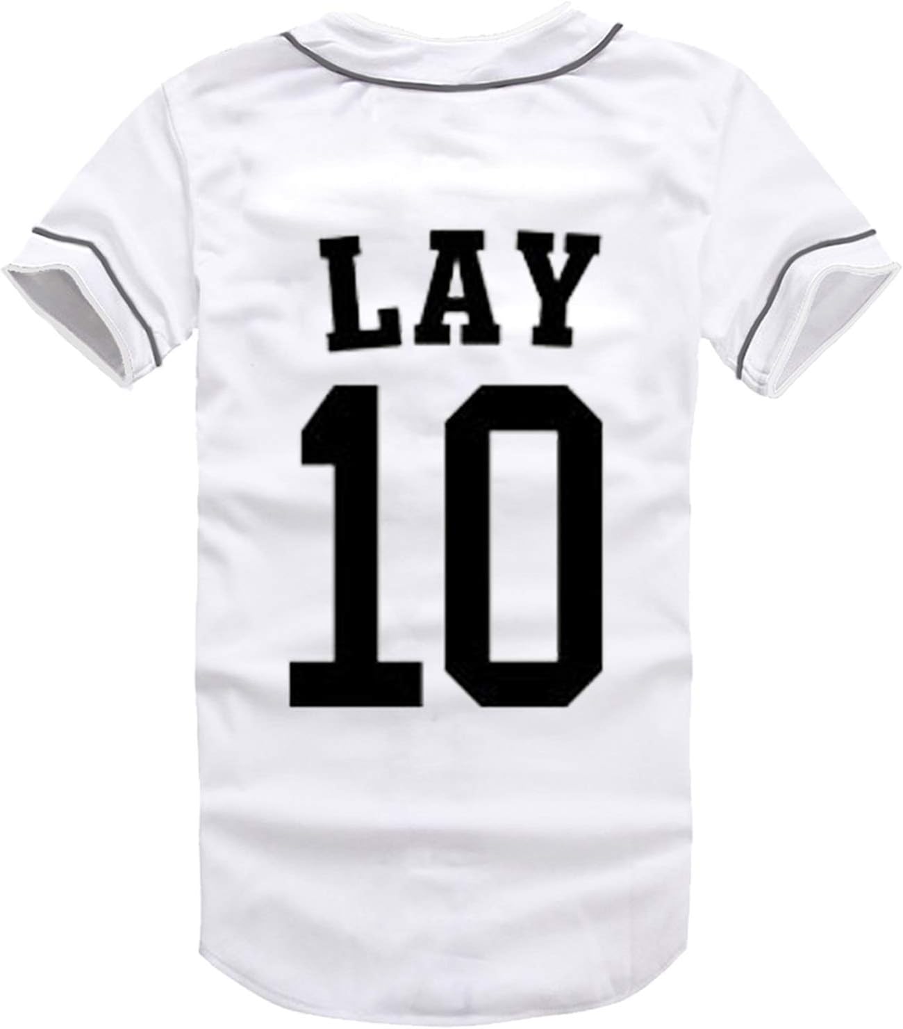 Kpop EXO Seoul Concert Same Style Baseball Jersey T-Shirt Baekhyun Sehun Xiumin Hip-hop Shirt