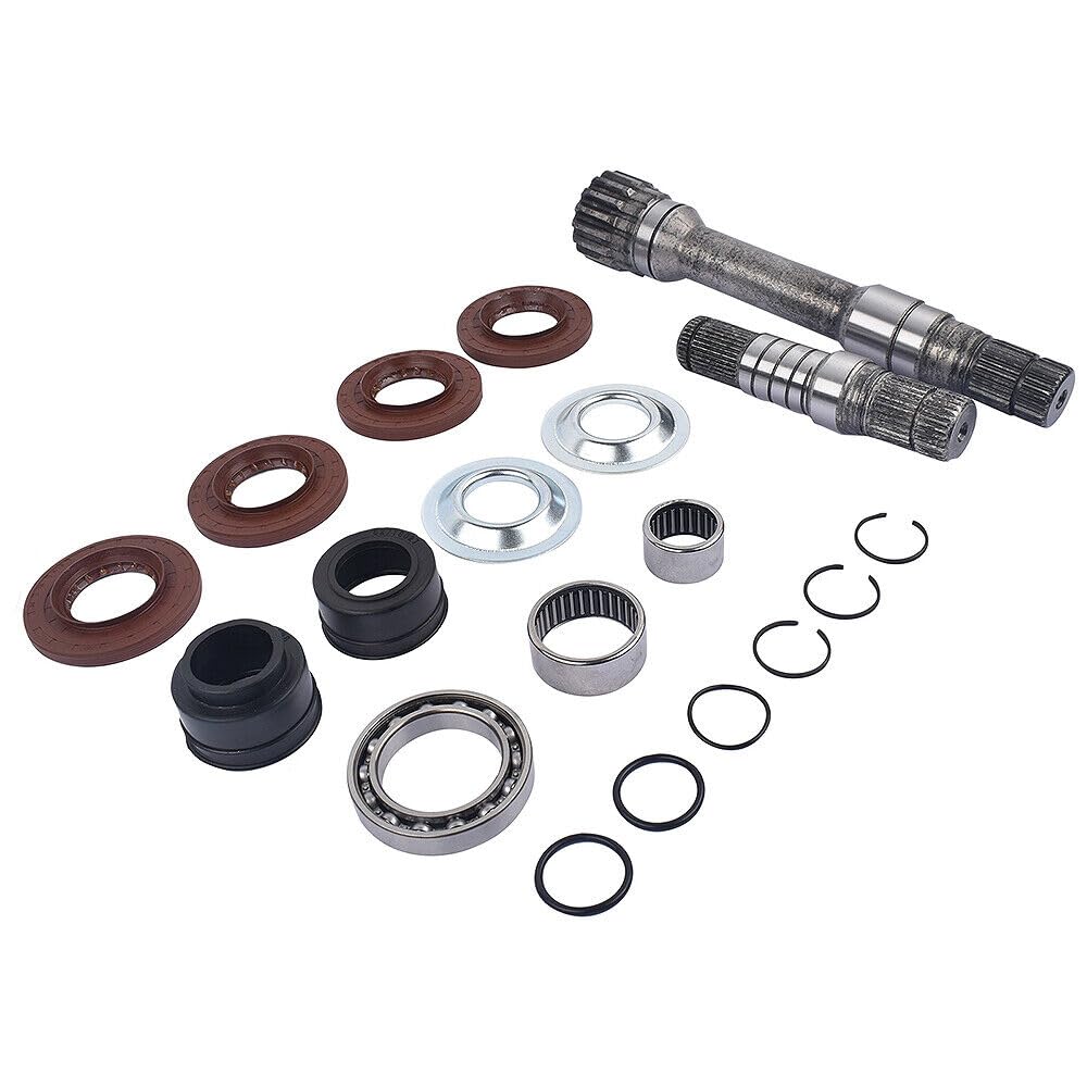 Kit di Riparazione dell'albero del differenziale Anteriore Destro Compatibile con RAM 1500 3.0L 3.6L 4.7L 5.7L 2012-2018 68257420AG 68257421AF