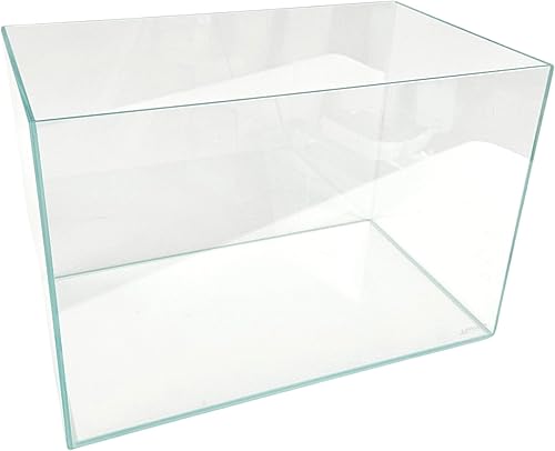 Miniatura 4 de Acuario sin montura de vidrio con bajo contenido de hierro de 5 galones, 0.197 in - (14.17" x 8.66" 10.24")