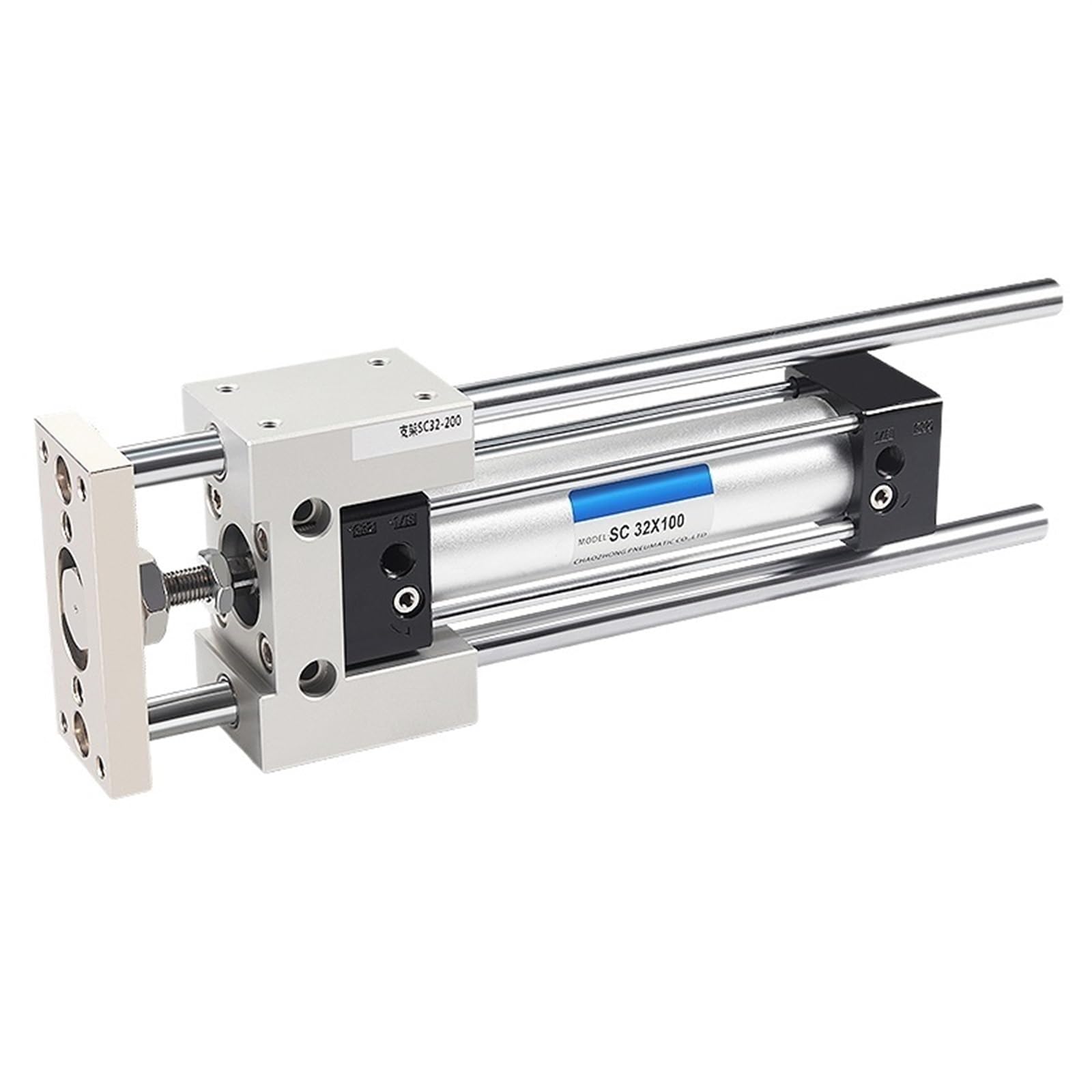 Support de guidage pour cylindre pneumatique SC32 usinage précis