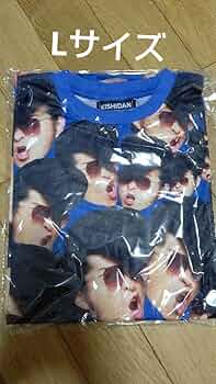 氣志團　星グランマニエ　顔だらけTシャツ　サイズL 氣志團「ラグランTシャツ「DISCO」」（復刻）【販売終了