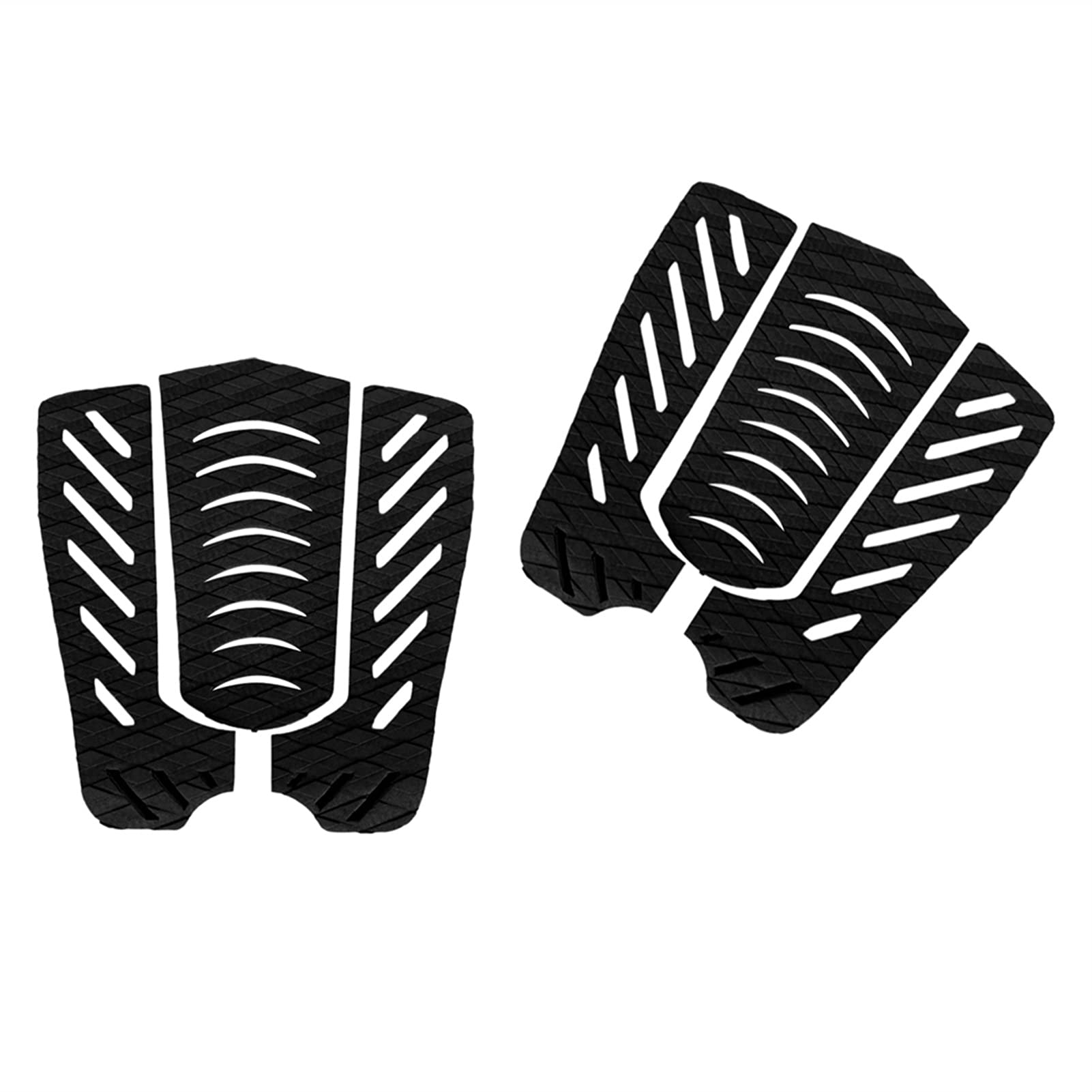 6 unids Surfboard Traction Tail Pad Surf Deck Grip Mat Surfing Accessories para Paddle Board, Kayak, Tabla de Surf, Skimboard