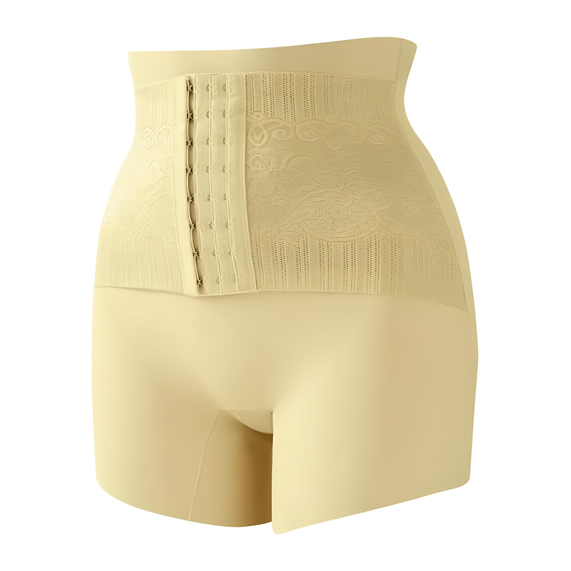 Body Shaper Waist Cincher Tummy Control Trainer Corset Hourglass Body Chest Binder, Breasted High-Waisted Strong Belly Pants Women Postpartum Boxer-image-27