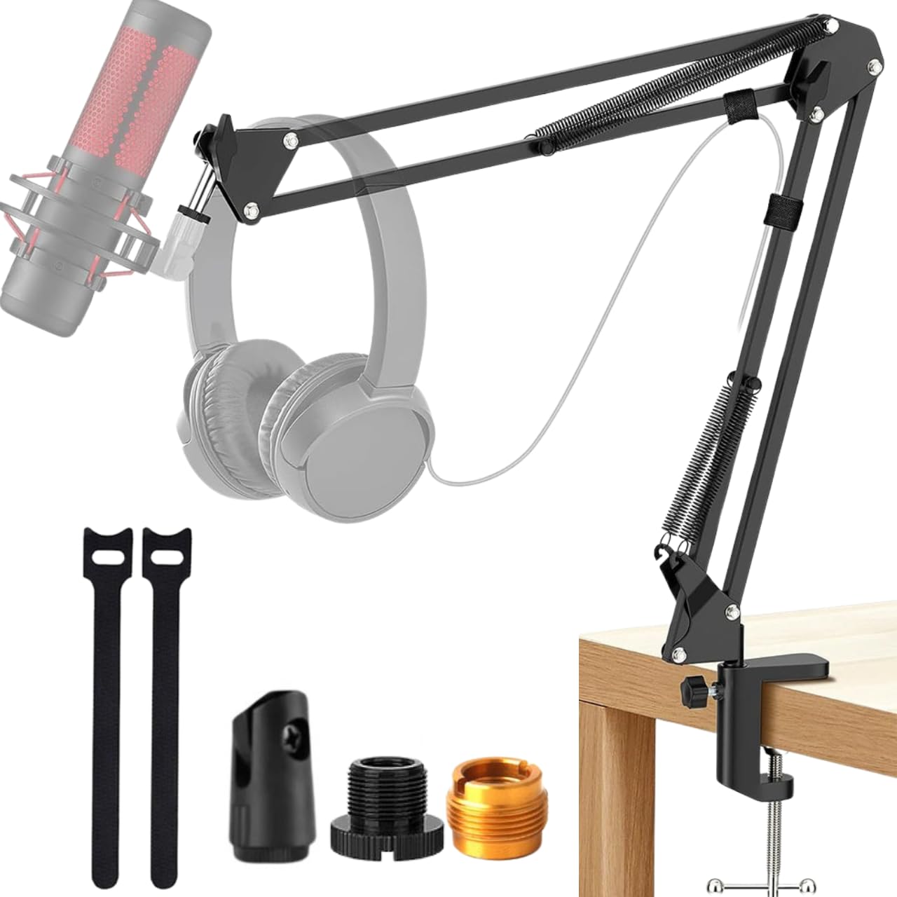 Suporte Braço Articulado Compativel com Hyperx Quadcast S Solocast