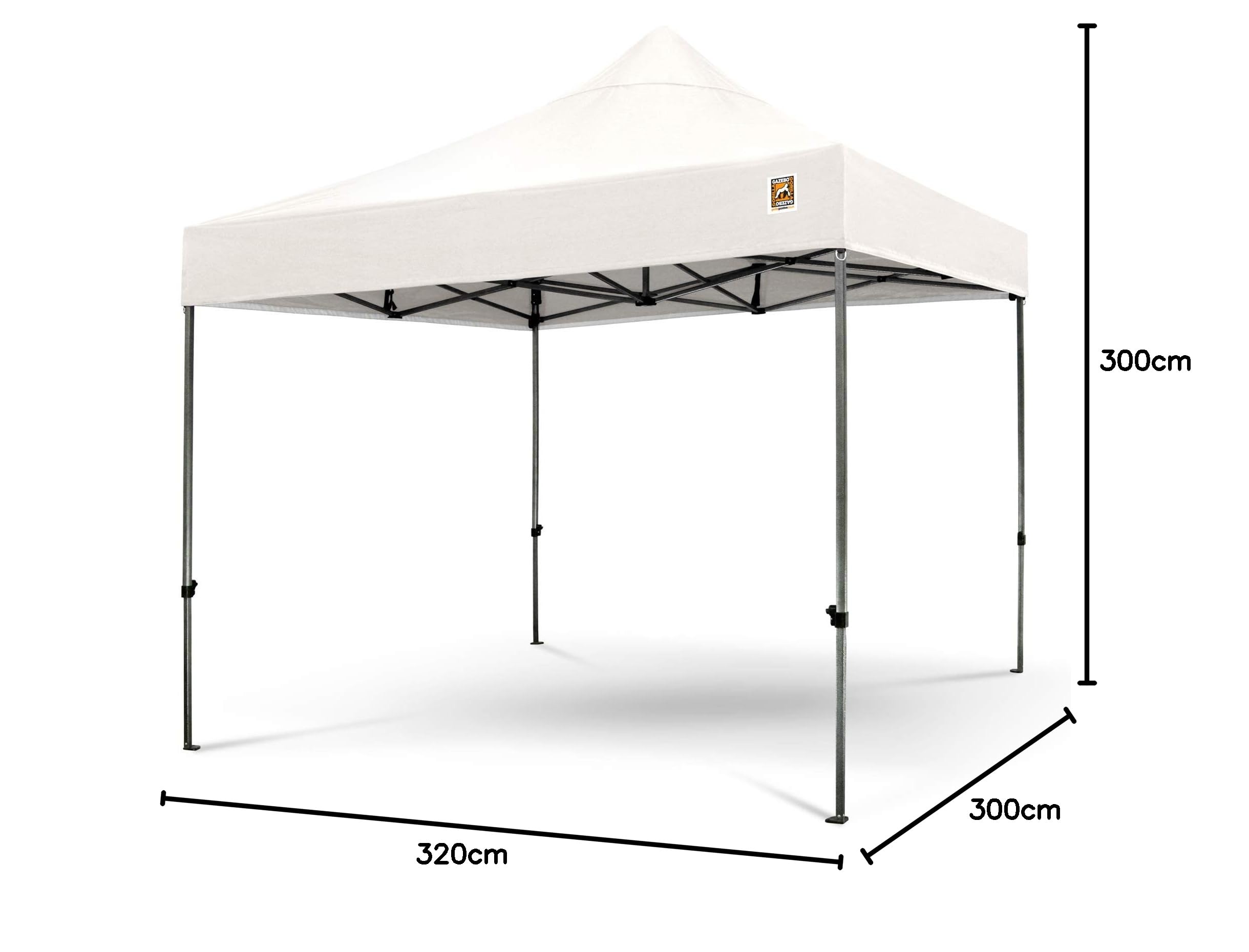 Gorilla Gazebo Pop Up White Gazebo 3x3m Pop Up Gorilla Gazebo