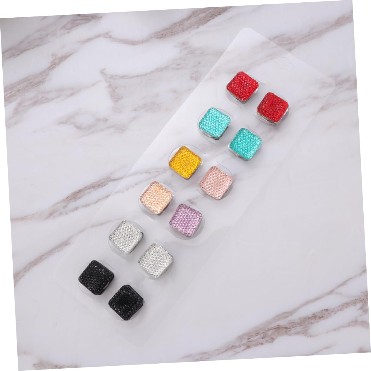 36 Stk Magnetische Brosche Schalverschluss Magnetische Schalschnalle Hijab Magnetisch Bandana Quadratische Magnete Magnet Für Hijab Schalknopf Trendige Accessoires Hijab-magnete