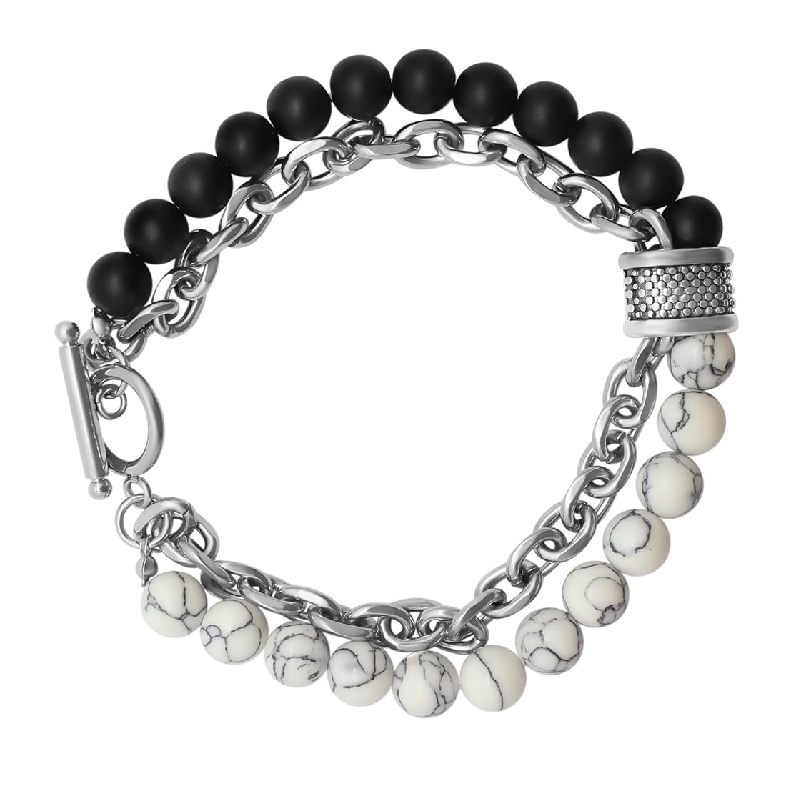 See full amazon price history chart for Nakabh Stainless Steel Silver Chain Beads Bracelet For Men Boys Nakabh Stainless Steel Silver Chain Beads Bracelet For Men Boys (B0CV17KSCQ) Amazon Price History, Amazon Price Tracker