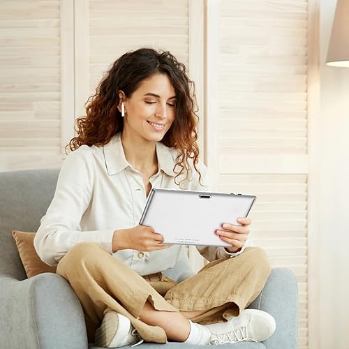 Miniatura 3 de ATOZEE Tableta Android de 10 pulgadas Computadora Tableta de 10" con 32GB ROM 2GB RAM Soporta Expansión de 1TB Cámara 2MP+8MP WiFi BT Pantalla HD de